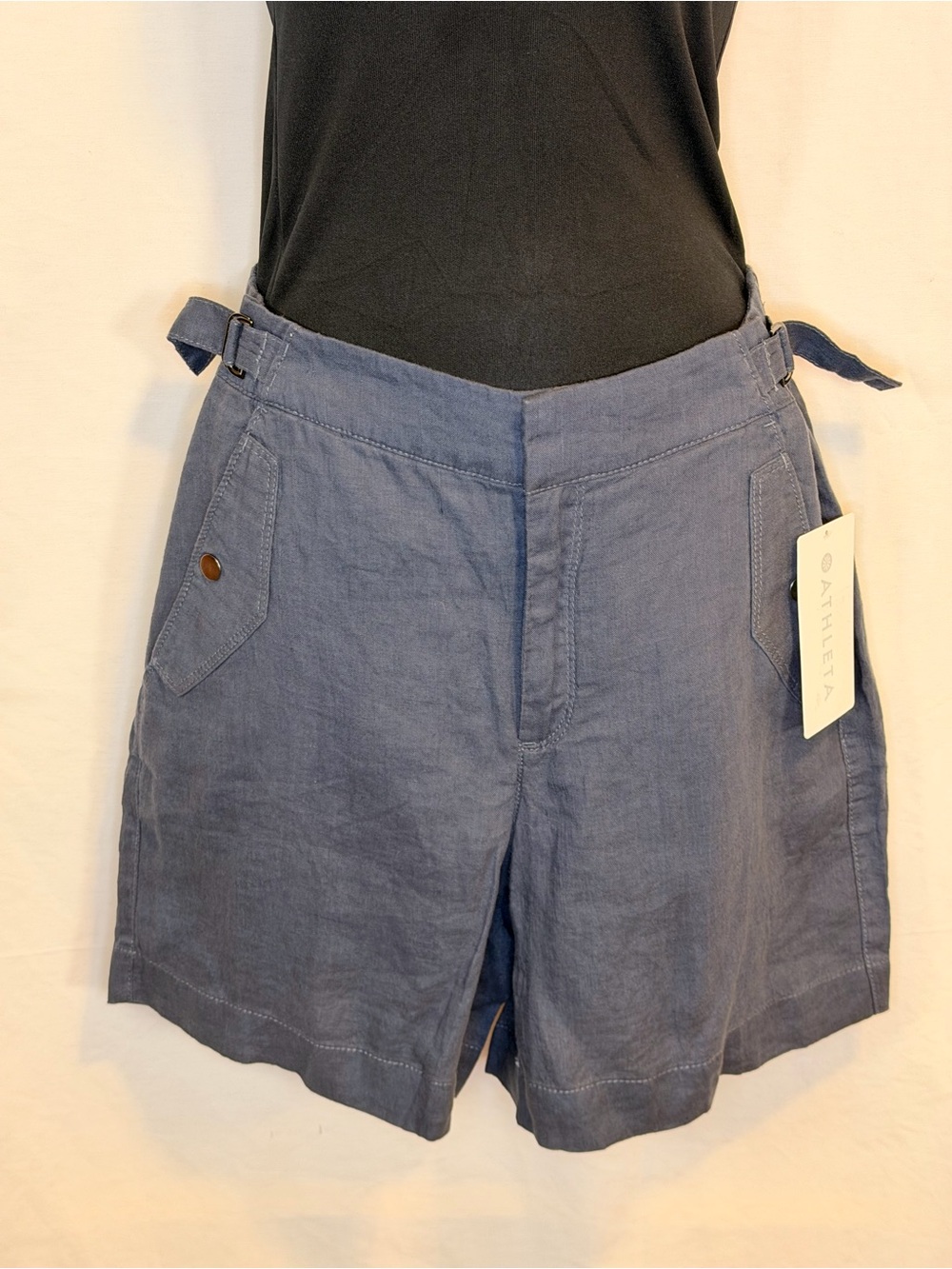 Athleta Women’s Voyager Linen Shorts NWT
